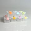 5Pcs Portable Organizer Case Dollhouse Transparent Plastic Storage Box Household Lightweight Storage Boxes