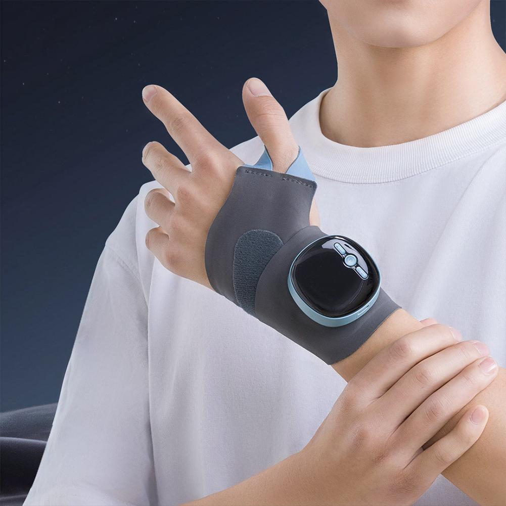 EMS Wrist Guard Wrist Support Strap 5 Modes 9 Levels Wrist Compression Brace Adjustable Wrist Protector Bandage for Tendonitis