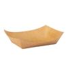 50Pcs Disposable Boat Shaped Hotdog Trays Kraft Paper Oil Resistant Serving Platters for BBQ Food Truck Catering