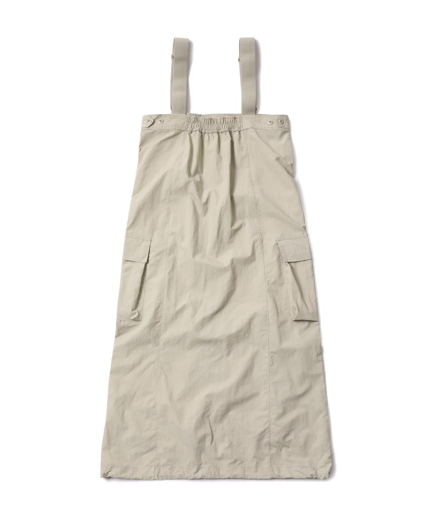 Ru Project Light Overalls Dress - Beige