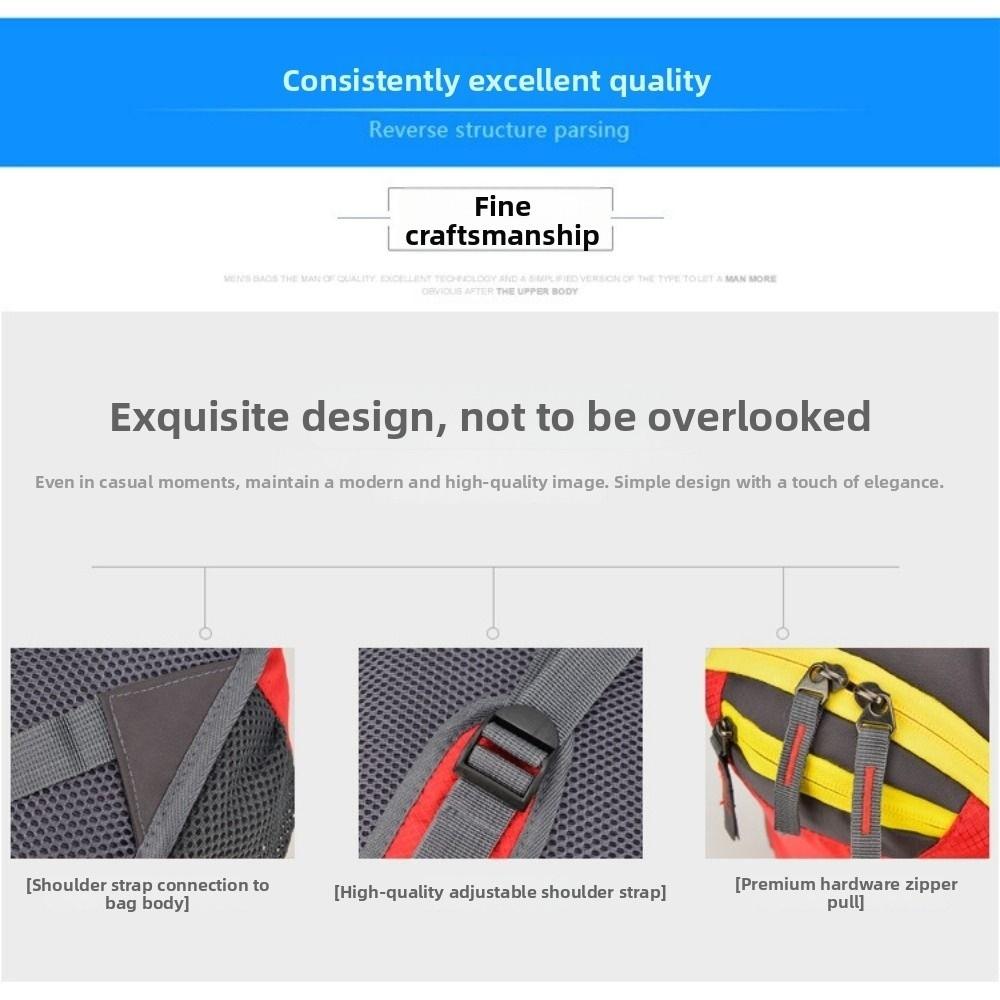 5 Colors Outdoor Sport Knapsack 30*8*41cm Running Hiking Climbing Travel Rucksack