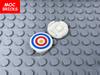 16pcs MOC Bricks Target Printed Round Tile 2x2 For 4cm Figure Weapon Sword 14769 Accessories DIY Assembled Building Blocks Toys