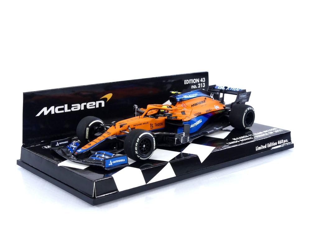 

Minichamps McLaren MCL35M Norris French GP2021 Завершенный продукт 1/43