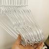 10pcs Silver/Gold Hanger For Clothes Aluminum Alloy Durable Clothes Hanger For Coats Skirts Pants Dress