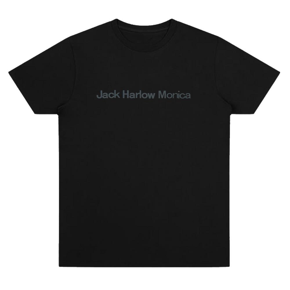 

Jack Harlow Monica T-Shirt Women Men Casual Cotton Tees Summer O-neck Short Sleeve Clothes Trendy Top XS чёрный