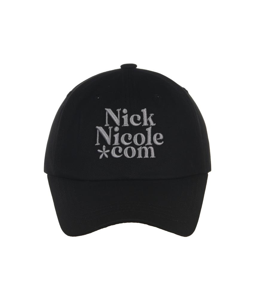 Nigaennikol Nn Dotcom Signature Ball Cap_Black Gray