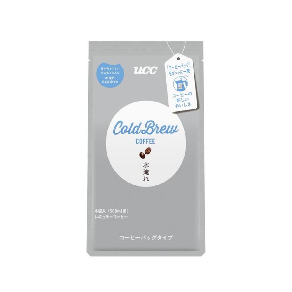 Japan UCC Ueshima Coffee Cold Brew Coffee Bags Cold Brewed Ice Coffee - 4 Cups