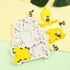 Honeybee Honeycomb Silicone Mold 3D Beehive Bee Fondant Cake Decorating Chocolate Tools Kitchenware For Baby Shower Birthday