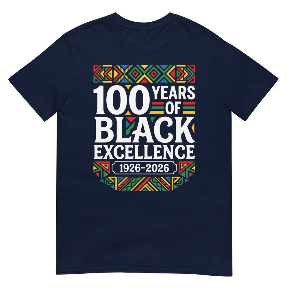 Black History Month 100 Years Of Black Excellence Centennial Tshirt
