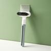 Brosse de nettoyage de peigne 2 en 1, nettoyeur de brosse à cheveux, peigne à râteau, outil intégré, mini dissolvant de saleté pour cheveux pour éliminer la poussière de cheveux, utilisation en salon à domicile