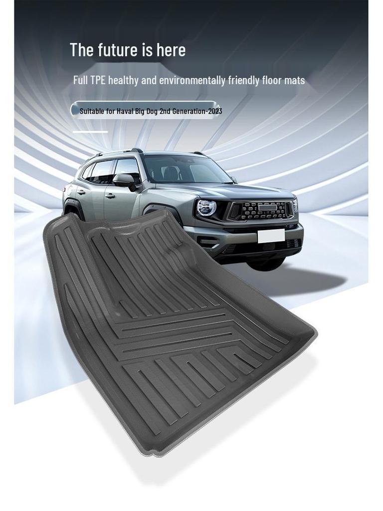 Eco-Friendly TPE Floor and Trunk Mats for 2023 Second-Generation Haval Big Dog