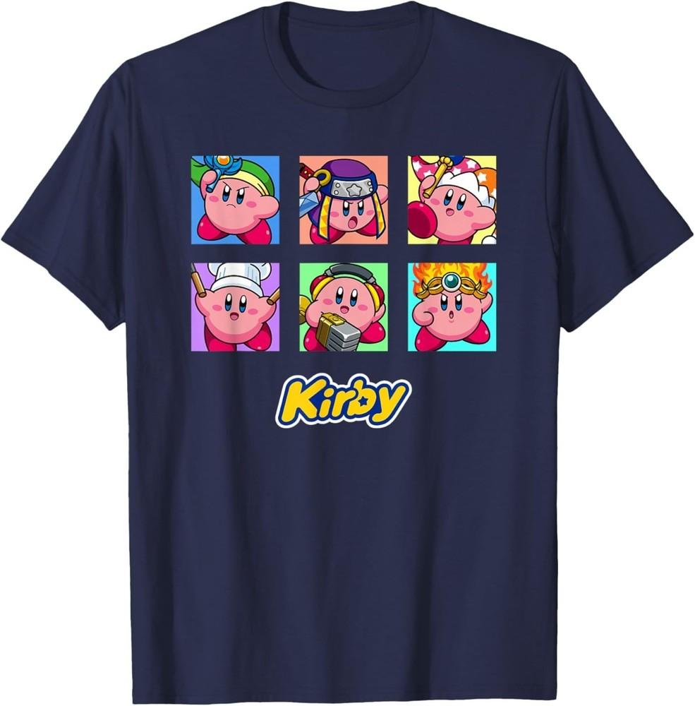 

Kirby Selected Abilities Collage Pop Art Full Color T-Shirt L
