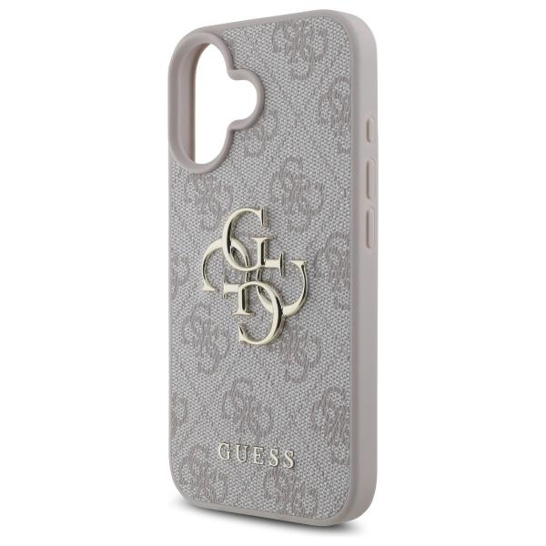 Guess Guhcp16S4Gmgpi Iphone 16 6.1 Różowy/Pink Hardcase 4G Duże Logo