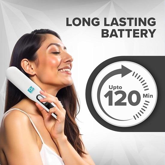 LED Scalp Massage Therapy Comb  Red Blue Light Therapy for Hair Regrowth, Hair Fall Reduction, and Improved Scalp Health