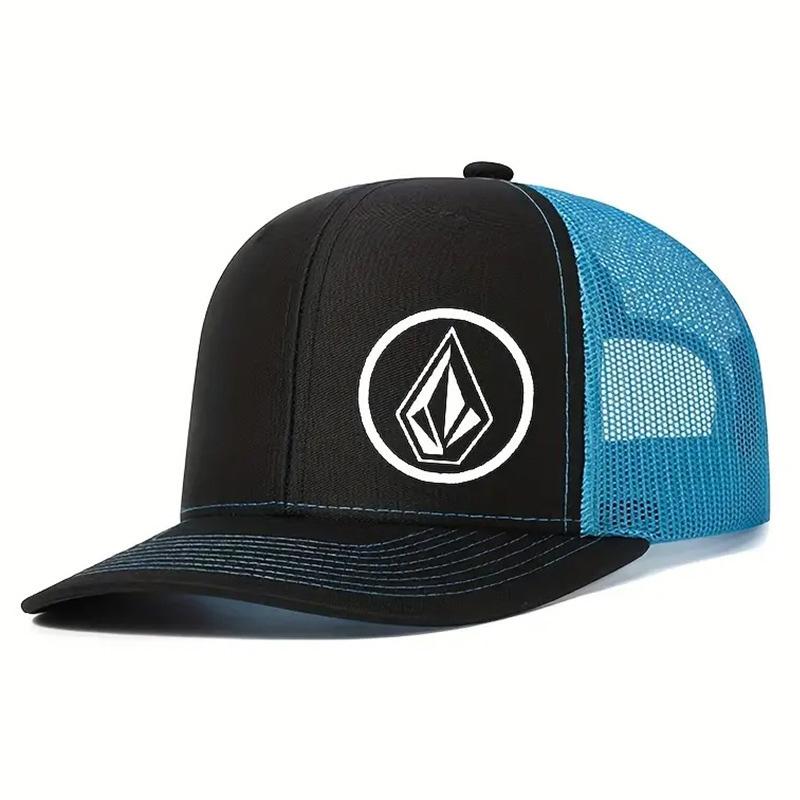 Slightly Curved Baseball Cap Summer Outdoor Activity Sun Protection Men and Women Tide Diamond Mesh Peaked Cap Sun Shade Breathable Mesh Hat