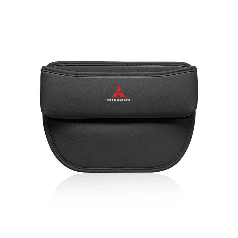 

Car Seat Gap Storage Box Slot Sundries Organizer Case for Mitsubishi Ralliart Lancer ASX Pajero Outlander Eclipse EVO чёрный