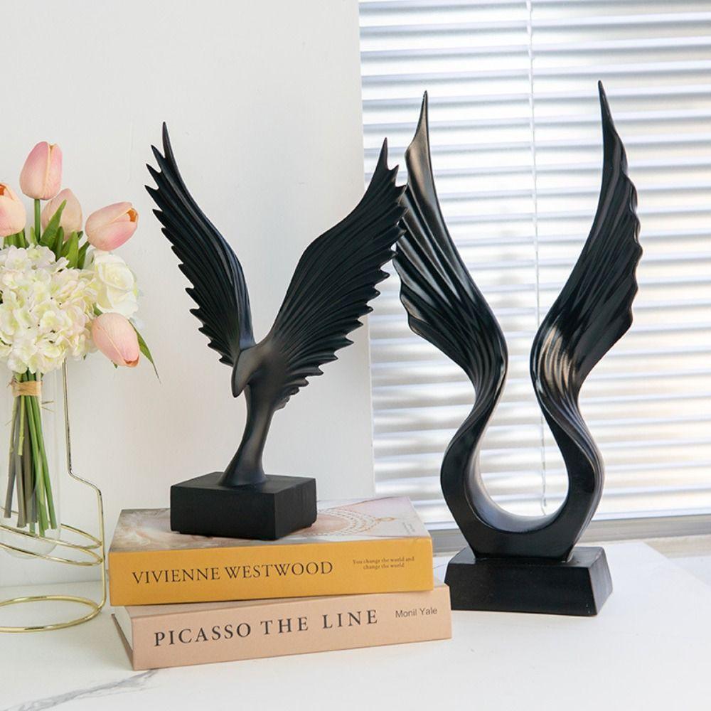 Angel's Wing Handicraft Gifts Eagle  Ornaments Resin Crafts Desktop Ornaments Animal Wings Statue