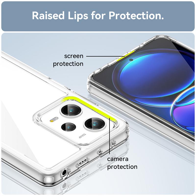 For Poco X5 Pro 5G Case Cover Xiaomi Poco X5 Pro 5G Capas New Shockproof Phone Bumper Transparent Clear Fundas Poco X5 Pro 5G