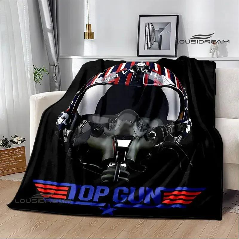Movie TOP GUN printed blankets flannel Warm blanket throw blankets Picnic blanket Home Travel blanket Bedding Birthday Gift