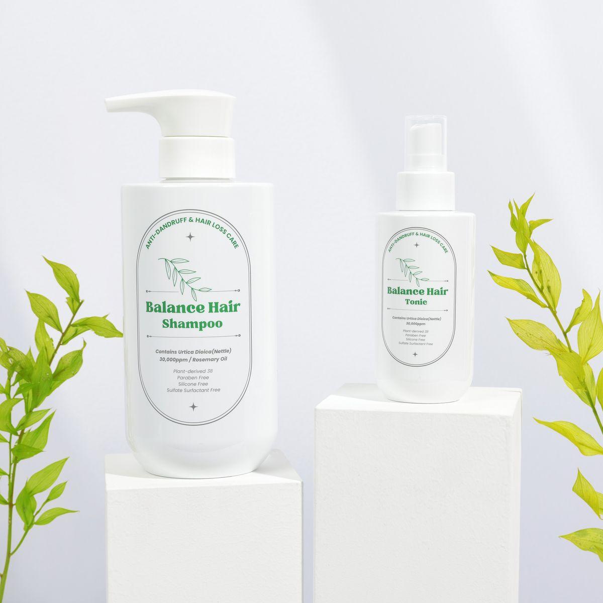 [Set] Balance Hair Hair Loss Relief Shampoo 3, Tonic 2