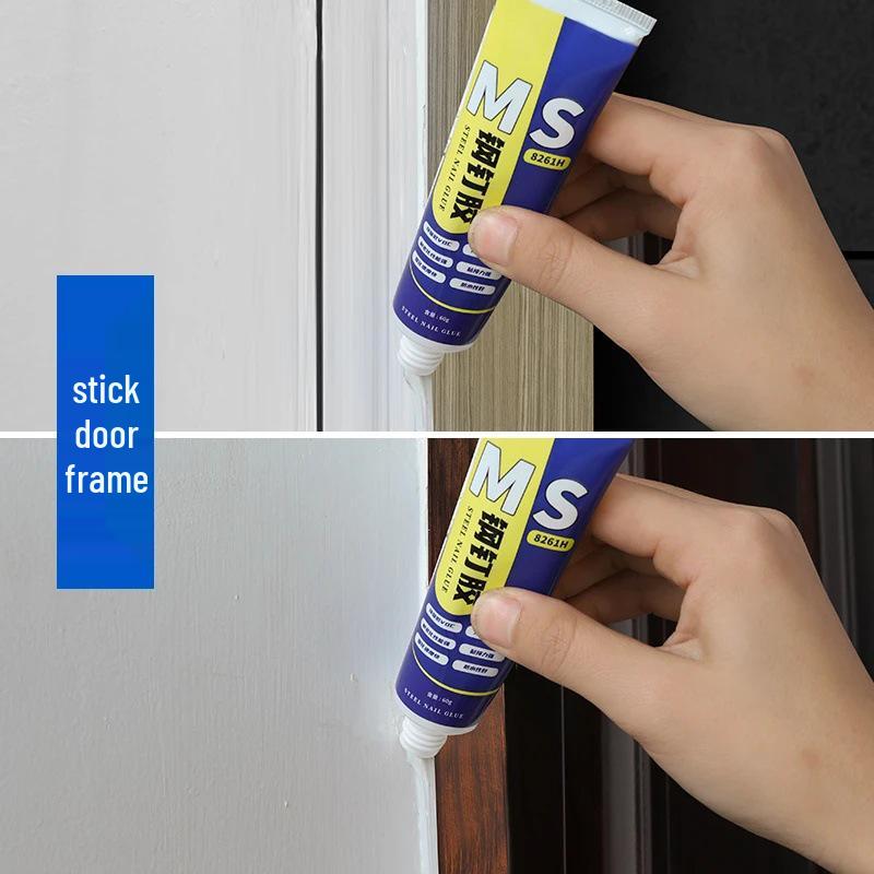 Newcomer Special: Strong Adhesive Door Frame & Furniture Edge Strip Glue - White PVC Edge Banding with Free Shipping