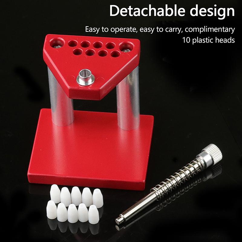Watchmaker Repair Fittings Tools Watch Hand Needle Remover Presser Portable Wristwatch Plunger Puller Accurate Parts Red