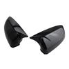 For BMW X5 E70 X6 E71 2008 2009 2010 2011-2013 ABS Car Rearview Side Mirror Cover Wing Cap Exterior Door Trim Adhesive Sticker