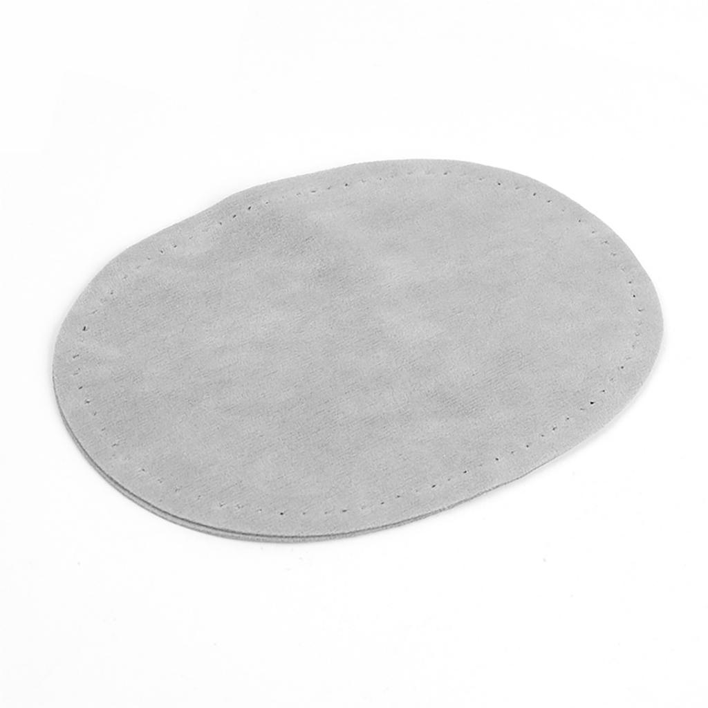 1 Paar PU-Lederflicken Ellbogen Knie Flicken Stoffflicken Aufnähen Reparaturflicken Bastelbedarf für Jacken Hosen