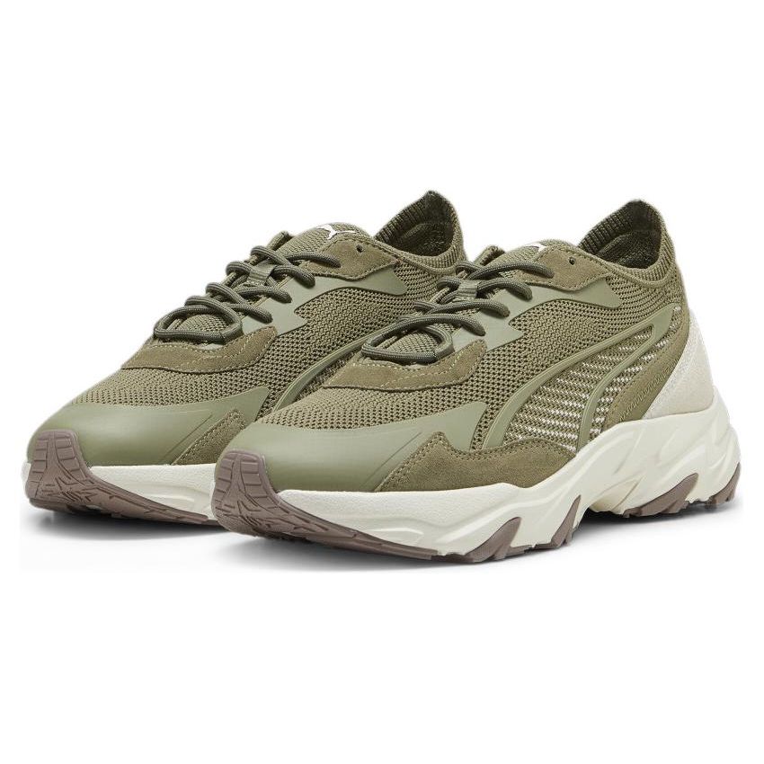 Puma Injector Knit Arid Desert Shock Absorbing Durable Low Top Casual Shoes Men Sneaker Green 392723-02