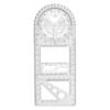 Multifunctional Geometric Ruler Drawing Ruler Geometric Drawing Template Measuring Tool Plastic  Ruler For School  Supplies