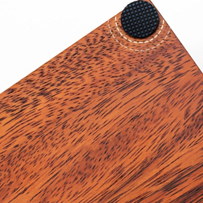 Espresso Tamper Holder Coffee Portafilter Holder with Pads Solid Wood Stand for Coffee Machine Handle and Accessories