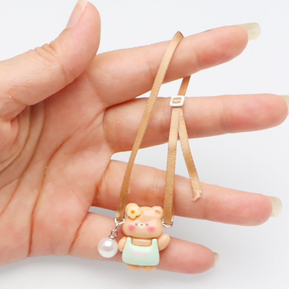 Mini Doll Crossbody Bag DIY Dress Up Ornaments Dollhouse Clothing Toy Doll Accessories Pendant For 11/Labubu/Baby ThreeV3