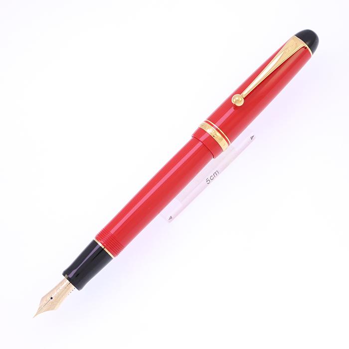 USED Pilot Custom 74 2018 Limited Red Fine Nib Fountain Pen