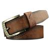 Leather Belt Hollow Colorful Reusable Pin Buckle Belt for Boy