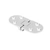 2-teiliges Set 316 Edelstahl Marine Scharniere 180 Grad Drehung Türscharniere Schrank Scharniere Platten Scharnier