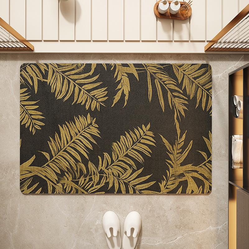 Bathroom Absorbent Mat Kitchen Mat Bathroom Foot Mat Quick Drying Bathroom Absorbent Floor Mat