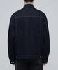 Musinsa Standard Oversized Denim Trucker Jacket [Deep Indigo]