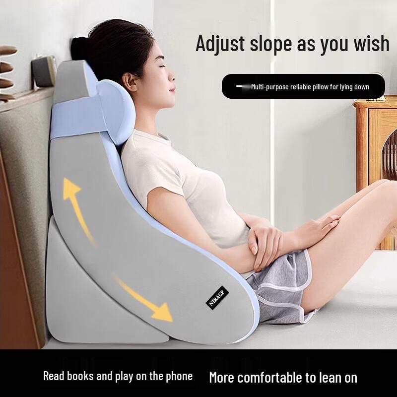 Nila Memory Foam Adjustable Backrest Pillow