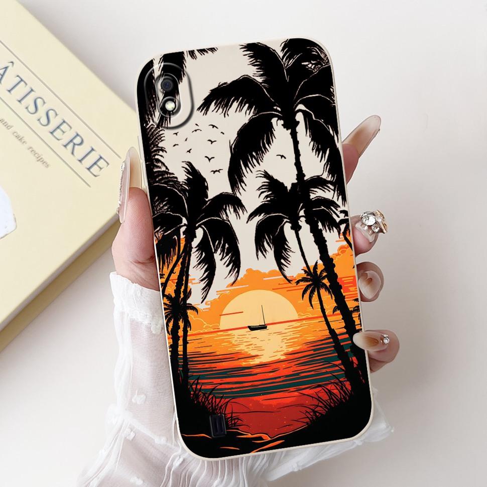 Schutzhülle für Samsung Galaxy A10 Hülle Niedlicher Hase Weiches Silikon Funda für Samsung A10 A105F A105G GalaxyA10 Handygehäuse