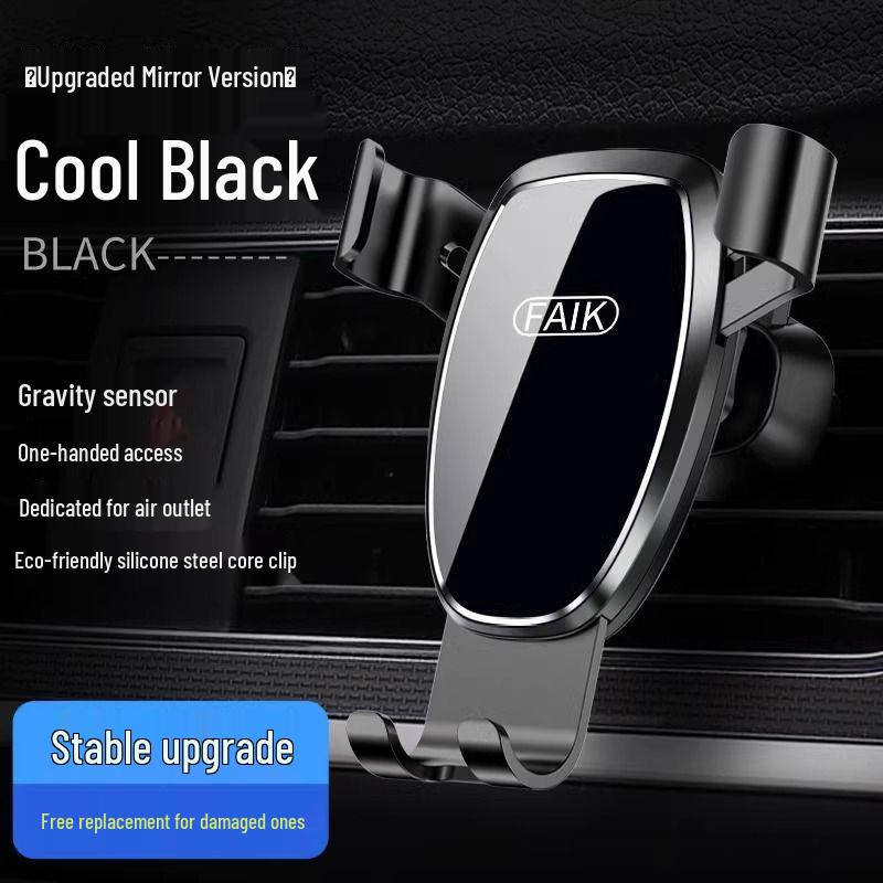 New Car Air Vent Gravity Phone Holder with Mirror Adjustment