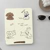 Cute Puppy Y Three Fold for Ipadair6/5 Protective Case 10/9/8 Generation 11 Inch Pro Anti-drop and Anti-bend MINI