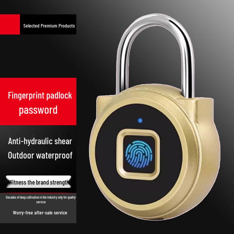 Smart Fingerprint & Password Padlock