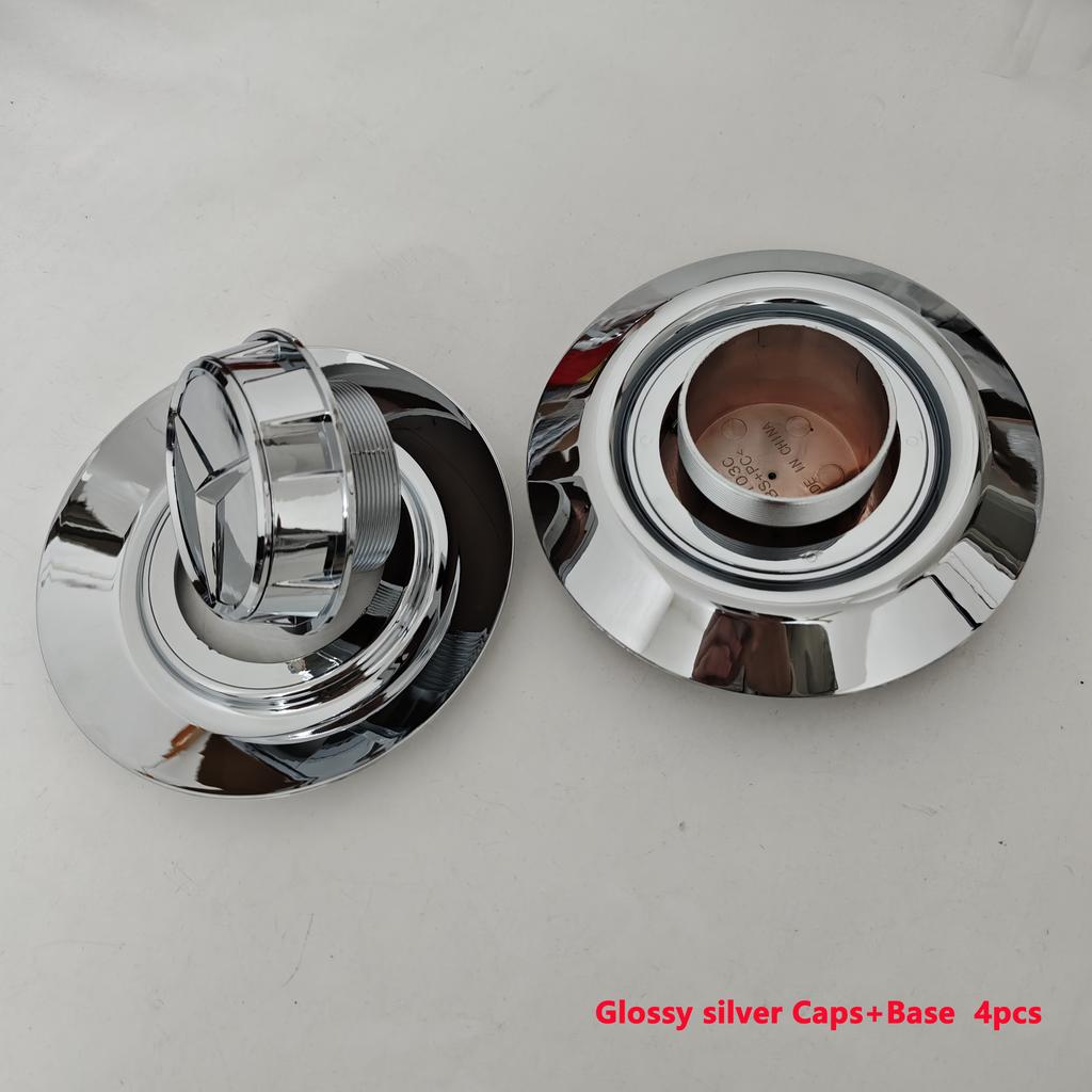 4PCS Aluminum Car Wheel Center Hub Caps for Mercedes-Benz A45S C63S E63S AMG GT GTS C190 Auto Styling Accessories