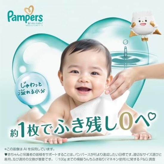 Pampers Baby Wipes Skin 672 sheets (56 12 packs) case product
