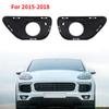 For Porsche Cayenne 2015-2018 1 Pair Front Bumper Fog Lamp Light Trim Cover 95850582300 95850582400 Accessories-A87Q