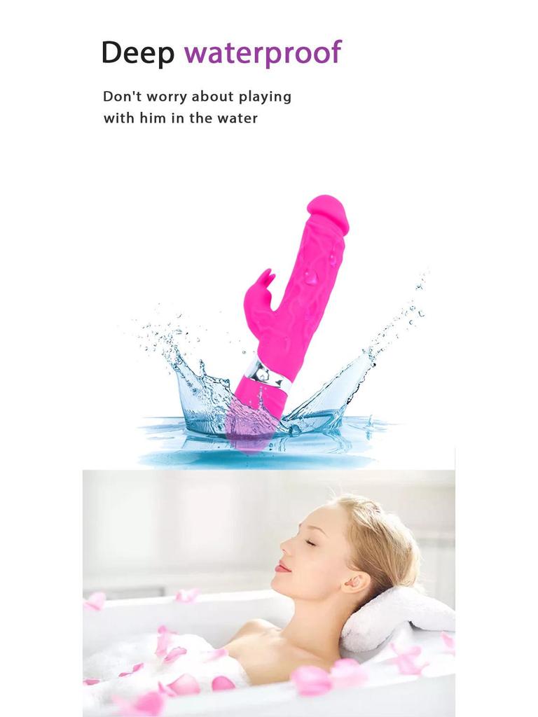 Dual G-Spot Rabbit AV Vibrator – Cross-Border Simulation for Female Pleasure