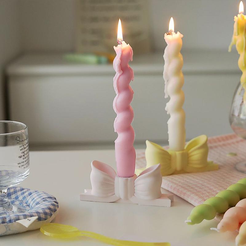 1PC Classic Colored Spiral Candles Party Decoration Candles Eco-Friendly Home Decor Candles Candle 2x18.5cm