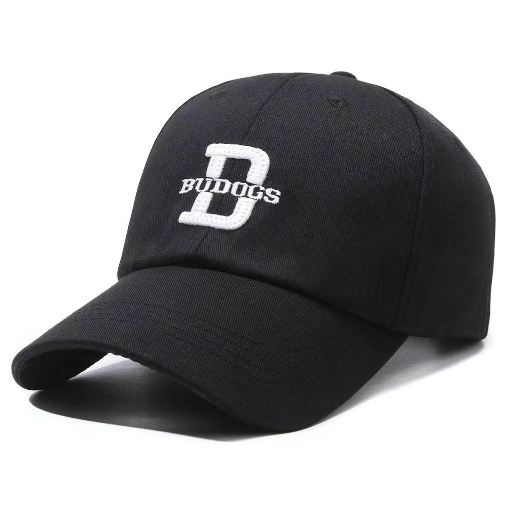 Embroidery Letters D Peaked Cap Outdoor Breathable Men Women Sun Small Show