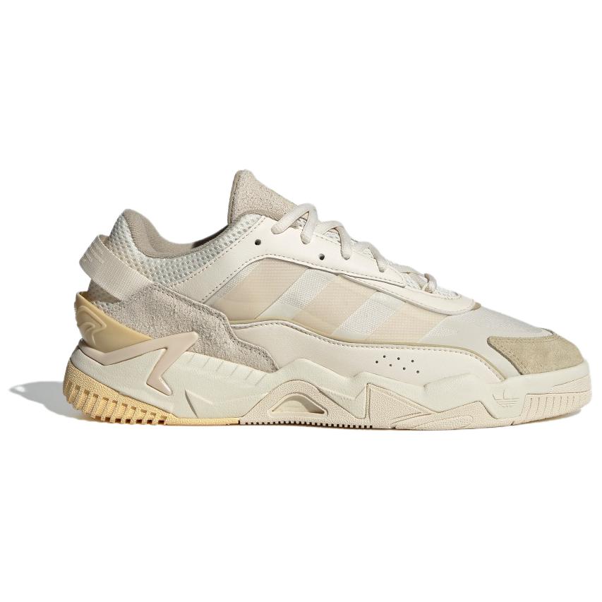 Adidas Originals Niteball 2.0 Classic Sports Comfortable Casual Shock Absorbing Durable Low Top Running Shoes Unisex Sneakers Beige JI2559