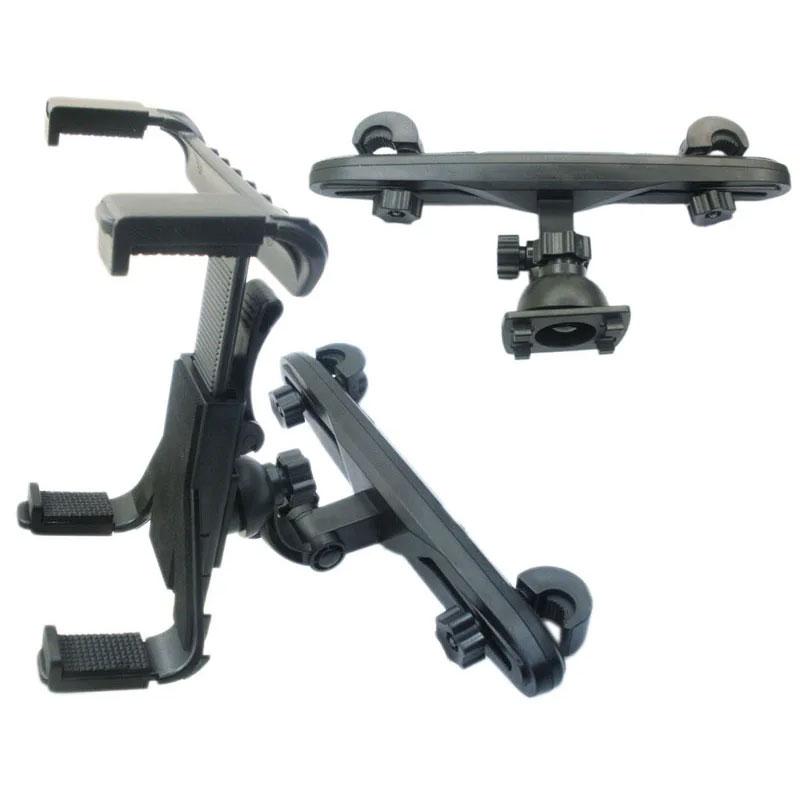 Universal Back Seat Headrest Tablet Holder Adjustable Car Mount Stand Suitable For 9 To 13 Inch Tablet Rear Seat Travel Accessory чёрный